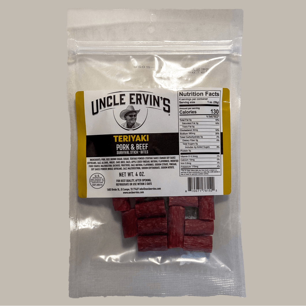 Teriyaki Pork & Beef Bites
